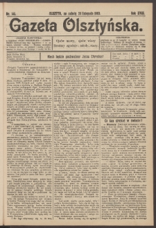 Gazeta Olsztyńska, 1903, nr 141