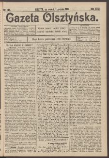 Gazeta Olsztyńska, 1903, nr 142
