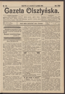 Gazeta Olsztyńska, 1903, nr 152