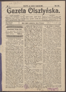 Gazeta Olsztyńska, 1904, nr 1