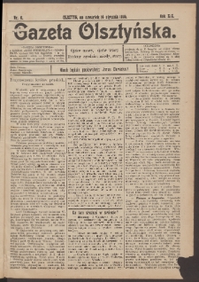 Gazeta Olsztyńska, 1904, nr 6