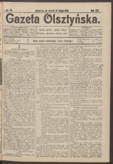 Gazeta Olsztyńska, 1904, nr 20