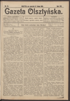 Gazeta Olsztyńska, 1904, nr 21