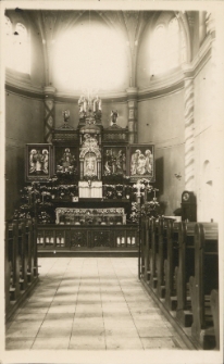 [Ołtarz główny w kościele św. Józefa w Olsztynie]