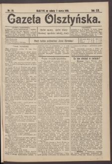 Gazeta Olsztyńska, 1904, nr 28