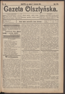 Gazeta Olsztyńska, 1904, nr 40