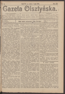 Gazeta Olsztyńska, 1904, nr 54
