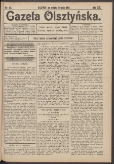 Gazeta Olsztyńska, 1904, nr 60