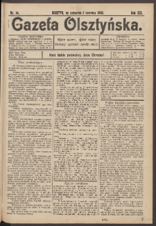 Gazeta Olsztyńska, 1904, nr 64