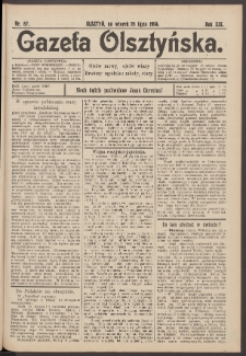 Gazeta Olsztyńska, 1904, nr 87