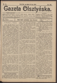 Gazeta Olsztyńska, 1904, nr 89