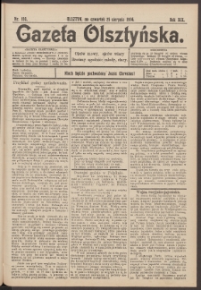 Gazeta Olsztyńska, 1904, nr 100