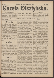 Gazeta Olsztyńska, 1904, nr 108