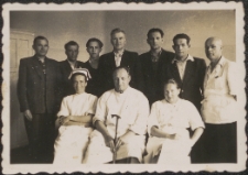 [Personel medyczny oraz pacjenci szpitala w Olsztynie]