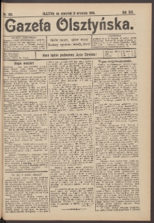Gazeta Olsztyńska, 1904, nr 109