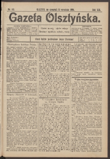 Gazeta Olsztyńska, 1904, nr 112