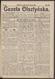 Gazeta Olsztyńska, 1904, nr 115