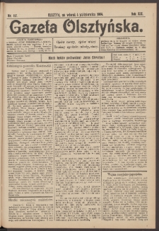 Gazeta Olsztyńska, 1904, nr 117