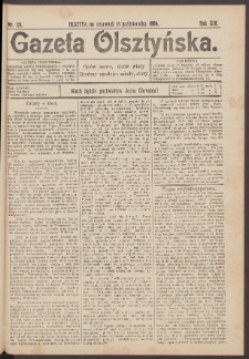 Gazeta Olsztyńska, 1904, nr 121
