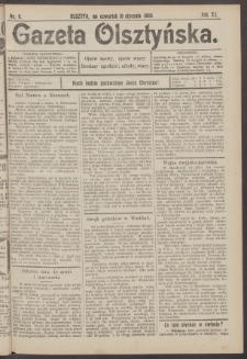 Gazeta Olsztyńska, 1905, nr 8