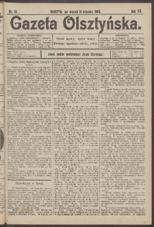 Gazeta Olsztyńska, 1905, nr 13