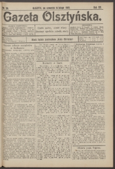 Gazeta Olsztyńska, 1905, nr 20
