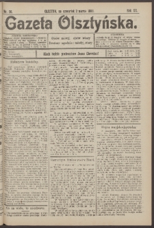 Gazeta Olsztyńska, 1905, nr 26