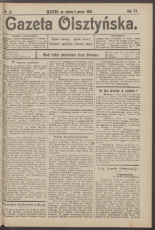 Gazeta Olsztyńska, 1905, nr 27