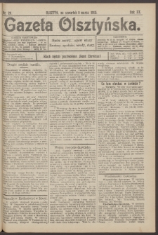 Gazeta Olsztyńska, 1905, nr 29