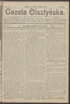 Gazeta Olsztyńska, 1905, nr 37