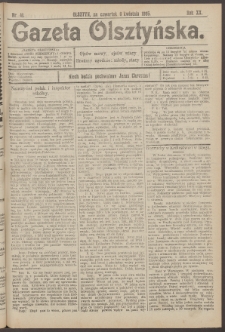 Gazeta Olsztyńska, 1905, nr 41
