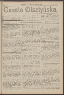Gazeta Olsztyńska, 1905, nr 50