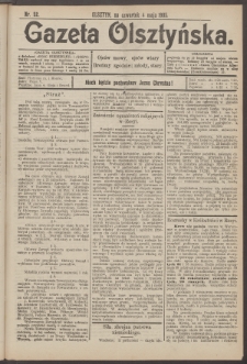 Gazeta Olsztyńska, 1905, nr 52