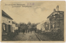 Das verw&uuml;stete Ostpreussen. Szittkehmen. Stallup&ouml;nerstr.