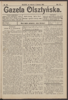 Gazeta Olsztyńska, 1905, nr 66