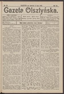 Gazeta Olsztyńska, 1905, nr 82