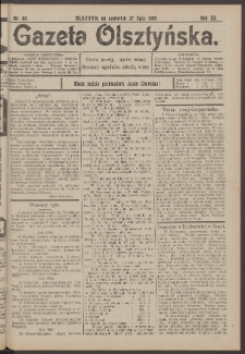 Gazeta Olsztyńska, 1905, nr 88
