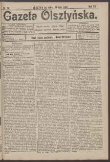 Gazeta Olsztyńska, 1905, nr 89