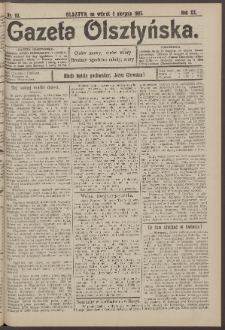 Gazeta Olsztyńska, 1905, nr 93
