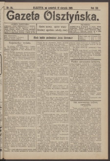 Gazeta Olsztyńska, 1905, nr 94