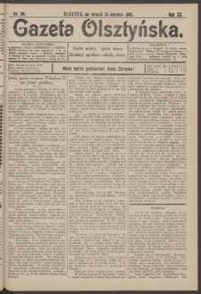 Gazeta Olsztyńska, 1905, nr 96