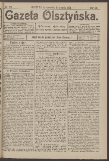 Gazeta Olsztyńska, 1905, nr 103