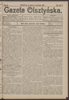 Gazeta Olsztyńska, 1905, nr 111