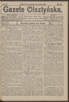 Gazeta Olsztyńska, 1905, nr 112
