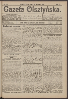 Gazeta Olsztyńska, 1905, nr 116