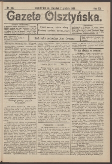 Gazeta Olsztyńska, 1905, nr 145