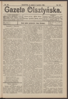 Gazeta Olsztyńska, 1905, nr 147
