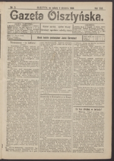Gazeta Olsztyńska, 1906, nr 3