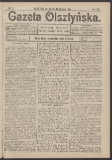 Gazeta Olsztyńska, 1906, nr 7