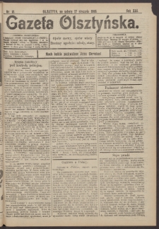 Gazeta Olsztyńska, 1906, nr 12